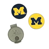 Team Effort Michigan Wolverines Hat Clip & 2 Ball