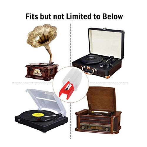 5 Needles+Universal+Turntable+Replacement+Phonograph