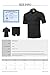 Men's Solid Cool Dri-Fit Active Athletic Golf Short Sleeves Polo Shirt
