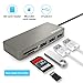 Verbatim USB C Hub/Adapter with MicroSD Card and SD Card Reader,3 USB 3.0 Ports for New MacBook Pro 2017/2016,Apple MacBook12