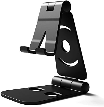 Universal Phone Stand Holder Adjustable Cell Phone Stand Charging Hole Desktop Tablet Support For iphone 7 8 Samsung Galaxy S7 S8 S9 and Android Phones