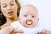Funny Baby Mustache Pacifier: Cute Baby Pacifiers Designed with Adorable kiss Lips, Funny Teeth and Mustaches Make Them a Perfect Baby Shower Gift for Small Boys or Girls