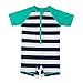 Kids Boy Girl Swimsuit One Piece Surfing Suits Beach Swimwear Rash Guard, Green , 6 -12 months
