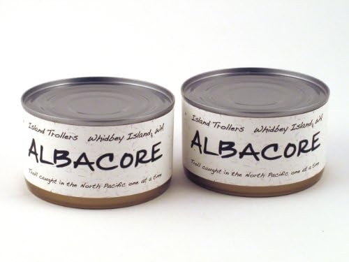 Albacore Tuna Troll Caught Dolphin Safe Sashimi Grade North Pacific Pack of 2 Original 212 g 7.5 oz each