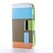 ATC Lumsing(TM) Hybrid Apple iPhone 4/4S Credit Card Hard Print Patterned Shell Smart Rerto Floral Leather Flip Wallet Case Stand with Silicone Core + Screen Protector & Stylus