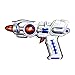 Dreamgirl Unisex Intergalactic Sound & Light Costume Accessory, Galaxy Gun, Silver, One Size