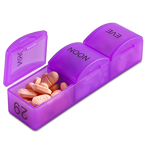 Month Pill Box Organizer 3TimesADay MorningNoonNight 30 Day