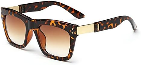Konalla Retro Square Full Frame Womens UV Protection Sunglasses C2