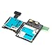 GOPROCELL (TM) Samsung Galaxy S4 i337 i545 L720 M919 SIM Slot + Memory Card Holder Flex