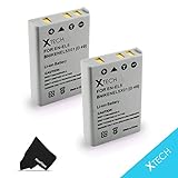2 High Capacity Replacement Nikon EN-EL5 Batteries for Nikon Coolpix P3, P4, P80, P90, P100, P500, P510, P520, P530, P5000, P5100, P6000, S10, 3700, 4200, 5200, 5900, 7900 Digital Cameras