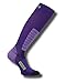 Eurosock Women Snow Skiing Sock, Purple, Small