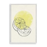 Framed Canvas Wall Art Modern Geometric Pattern Canvas Prints Home Artwork Decoration for Living Room,Bedroom - 16x24 inches