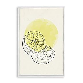 signwin Framed Canvas Wall Art Modern Geometric Pattern...