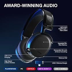 SteelSeries Arctis 7P+ Wireless Gaming Headset