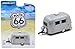 Airstream Bambi Sport 16' Trailer Silver 1/64 by Greenlight 50849