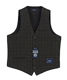 Gioberti Men's 6 Button Custom Formal Tweed