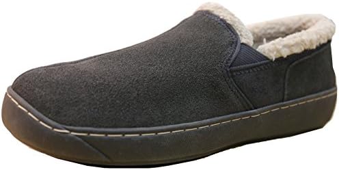 Tamarac by Slippers International Men's Prescott Slip-On Loafer,12 D(M) US,Charcoal Grey