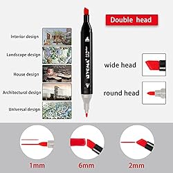 Y YOMA 60 Dual Tip Markers Alcohol Markers Brush
