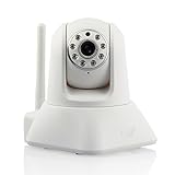 EasyN 187V 720P HD IP Camera Plug&Play Wireless Security Camera Remote Control Night Vision Motion Detection SD Card Slot