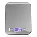 Digital Kitchen Scale, Multifunction Food Scale,Precise Cooking Scale and Baking Scale Accuracy with LCD Display Tare Function,11lb/5kg, Silver, Stainless