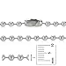 The Bling Factory 4mm High-Polished Stainless Steel Military Ball Chain Necklace, 30 inches