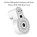 MTSmart Outlet Echo Dot Wall Mount Stand for Home Speaker (2nd Generation),Holder Hanger Bracket Case for Home Voice Assistants, Space Saving Accessories Without Messy Wires or Screws - White 1 Pack