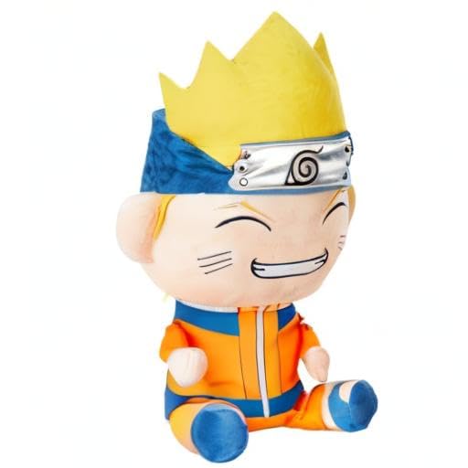 Collectibles Naruto Anime Ninja Kids Bedding Super Soft Plush Cuddle Pillow Buddy, One Size, (Officially Licensed Product)