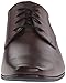 Calvin Klein Men's Brodie Leather Oxford, Medium Brown, 8.5 W US