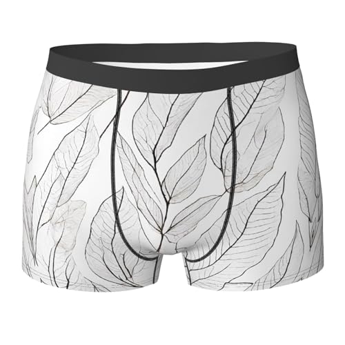 SYHEART Basil Thyme Dill & Rosemary Print Men'S Boxer Briefs With Elastic Comfort Fit Design For All-Day Wear