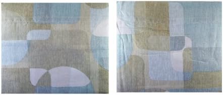 Ultimate Comfort Pastel Abstract Twin Sheet Set (3 Pieces) - Twin Sheet Set Pastel Abstract Design (66inX96in)