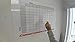 Copy King Reusable Super Bowl Football 100 Squares Dry Erase Office Pool 24x36