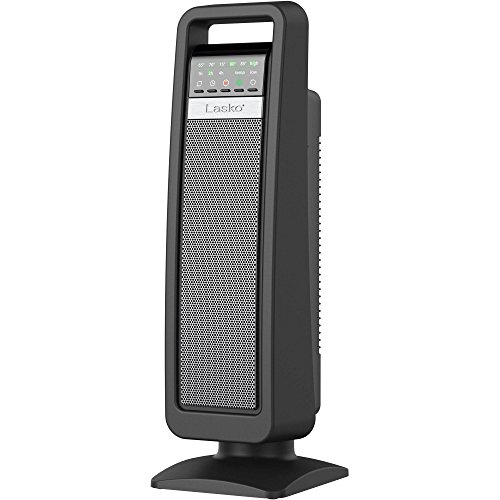 Lasko Smart Tech Oscillating Ceramic Tower Heater Fan with Multi Function Remote Control and FREE Air Freshener, 0.67 Ounce