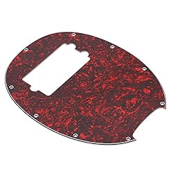 9 Hole Bass Electric Guitar Pickguard, 5 String