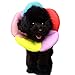 NACOCO Pet E-Collar Elizabethan Collars Recovery Pet Cone for Cats and Small Dogs Breathable Soft Edge and Easy to Clean(Multicolour,M)