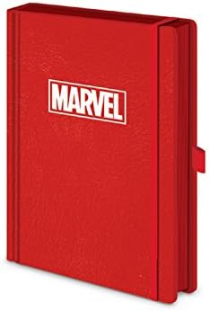 Marvel Notebook Classic Comics Logo Official Premium A5