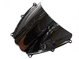 GZYF Black Motorcycle Windscreen Windshield for Suzuki GSXR 1000 2007 2008