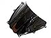 GZYF Smoke Tinted Windscreen Windshield For Suzuki GSXR 1000 2007 2008 Black 07 08 65YF004