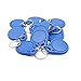10PCS125KHz Writable T5577 Keyfobs RFID Keychain Key Token Tag