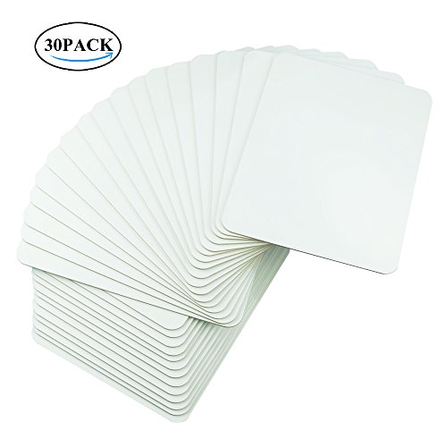 Lockways Dry Erase Whiteboard - Dry Erase Lapboards 9 x 12, 30 Whiteboards for Students, Children, Teachers, Classroom, School