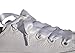 White Flat Satin Ribbon Shoelaces, Shoe Laces For Kids, Youths & Women's Trainers, Sneakers