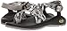 Chaco Women's ZX3 Classic Athletic Sandal, Lime Gray, 9 M US