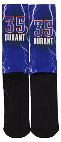 Chaussettes De Basketball Kevin Durant - Taille Unique 6-13, Sublimation, Marque Y | Neuf Avec étiquettes