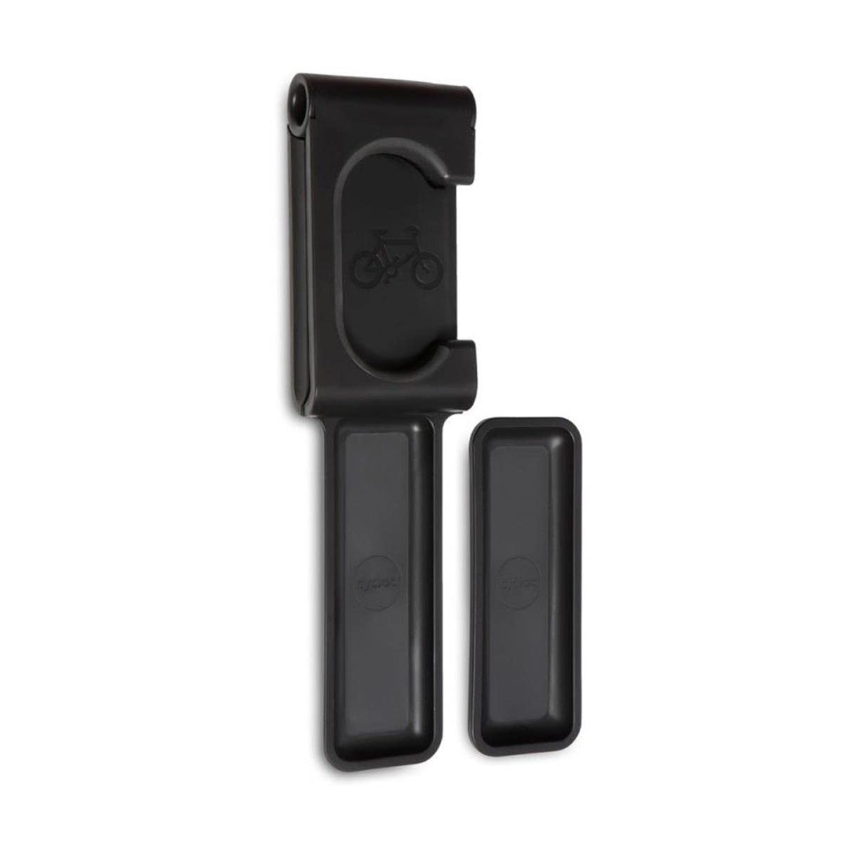 Cycloc Endo - Wall Mount Bike Storage Rack – Vertical Wheel Hung Cycle Storage - Black