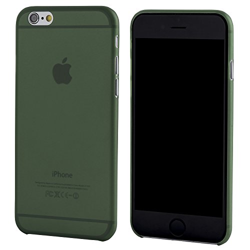 totallee iPhone 6 Case, The Scarf - The Thinnest Case for iPhone 6/6S - Ultra Thin & Ultra Light - Slim Minimal Lightweight 4.7 Screen (Deep Green)
