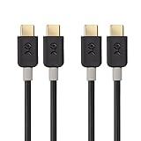 Cable Matters 2-Pack USB C to USB C Cable (USB-C Cable) Supporting 60W Charging in Black 6 Inches for Samsung Galaxy S10/S9/S8/Note 9/8, LG G6/V30, Nintendo Switch, Google Pixel/Nexus 5X/6P and More
