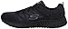 Skechers Women's Burst Lace Up Sneaker Black 7.5 M US