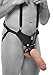 Pipedream Products King Cock 11 Hollow Strap On Suspender System Flesh