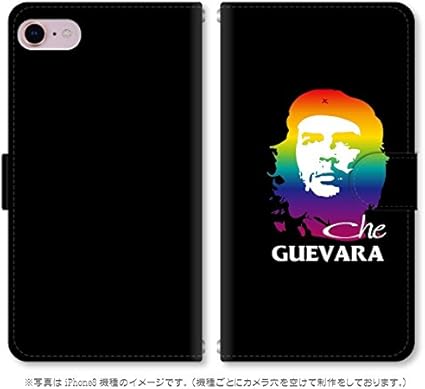 Amazon Co Jp スマホ スマートフォン 手帳 スマホケース Guevaraシリーズ 355 ブラックチェゲバラ Y Mobile Spray 402lg 家電 カメラ