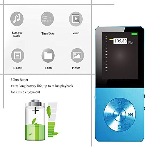 image for Hotechs. Mp3 Player, Hotechs Hi-Fi Sound, with FM Radio, Recording Fun