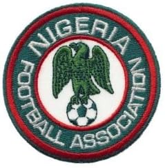 Nigeria Football Association Round Iron on 2.5" Patch Crest Badge New